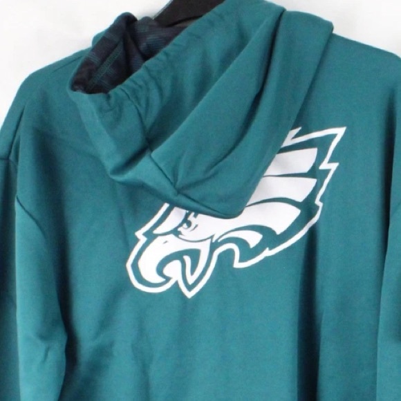 NWT [Zubaz] Philadelphia Eagles NFL Full Zip Hooded Sweatshirt Women’s Sz XS - Picture 7 of 10